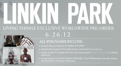 LIVING THINGS" Now Available for Preorder from LinkinPark.com | LP  Association Forums